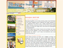 Tablet Screenshot of grundschule-heinersdorf.de